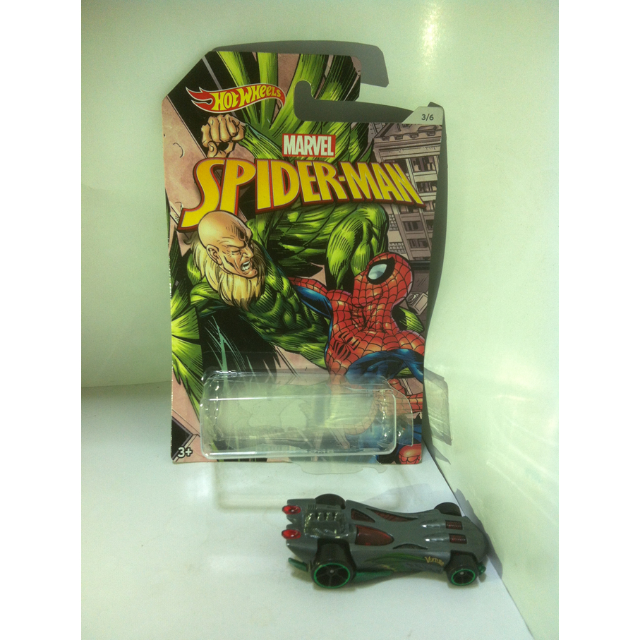 Hot Wheels. 2017 Marvel Spider-Man Homecoming Series - 3. Power Bomb. Vulture Walmart by MATTEL