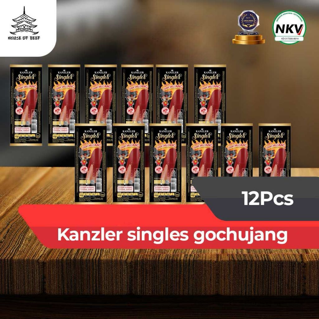 

[FREE ONGKIR JAKARTA DI WEB] copy 2 Kanzler singles gochujang 1 lusin (12pcs)