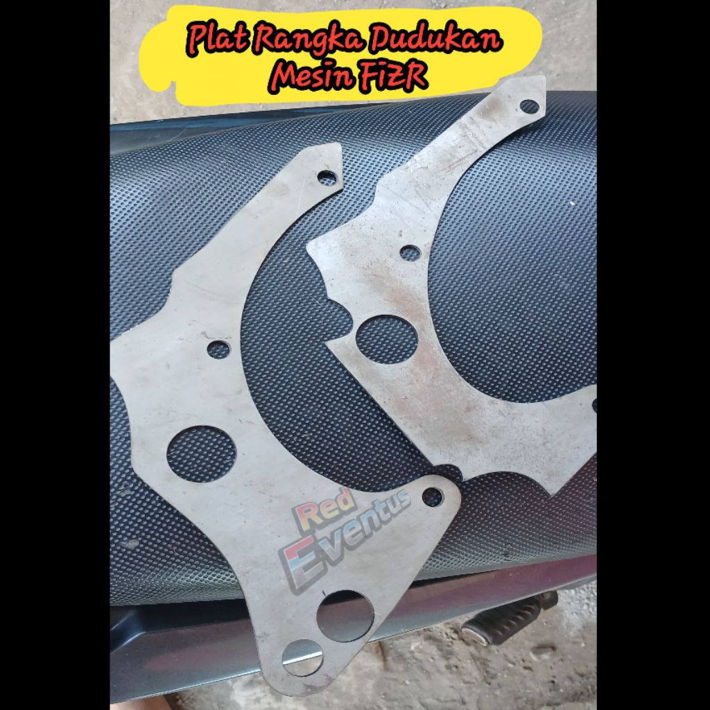 Plat Pelat Tambahan Penguat Rangka Anti Getar FIZR GTX fizR RoadRace tebel 3mm