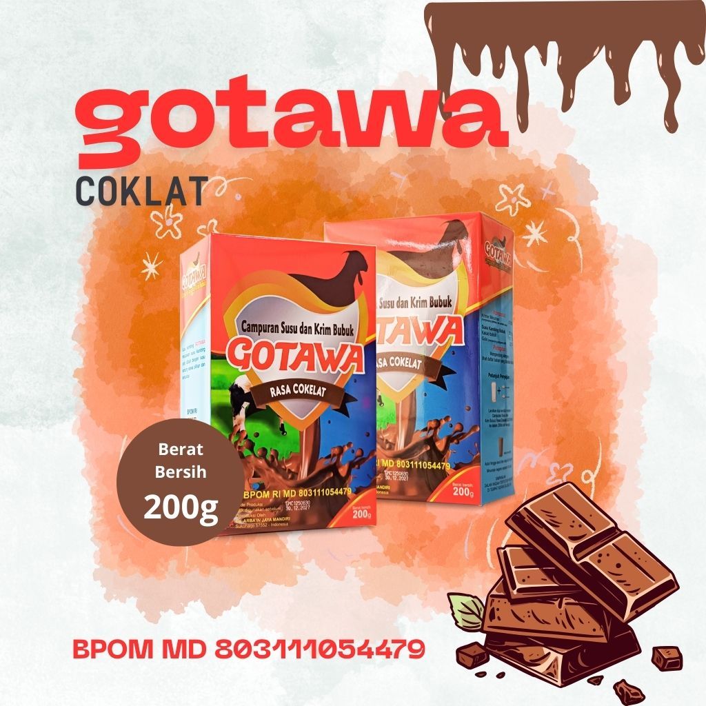 

Paket 2 Susu Kambing Gotawa Kolesterol Dan Asam Urat Lambung Asma Rasa Coklat Bpom