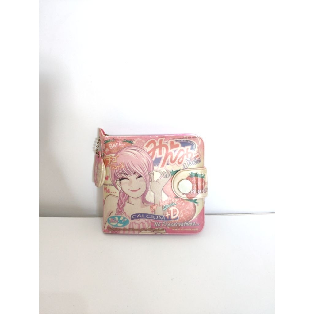 Dompet Anak Cewek MinMie Pink Perempuan Preloved