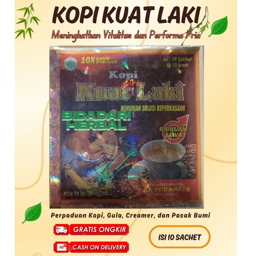 

KOPI KUAT LAKI ( ISI 10 Sachet)