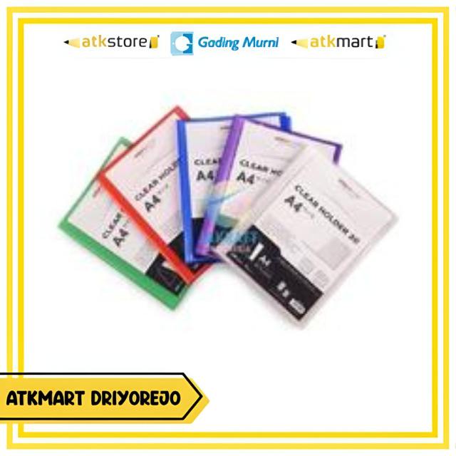 IMCO Map L IM-02 Folio Transparan – Clear Holder Plastik Dokument F4