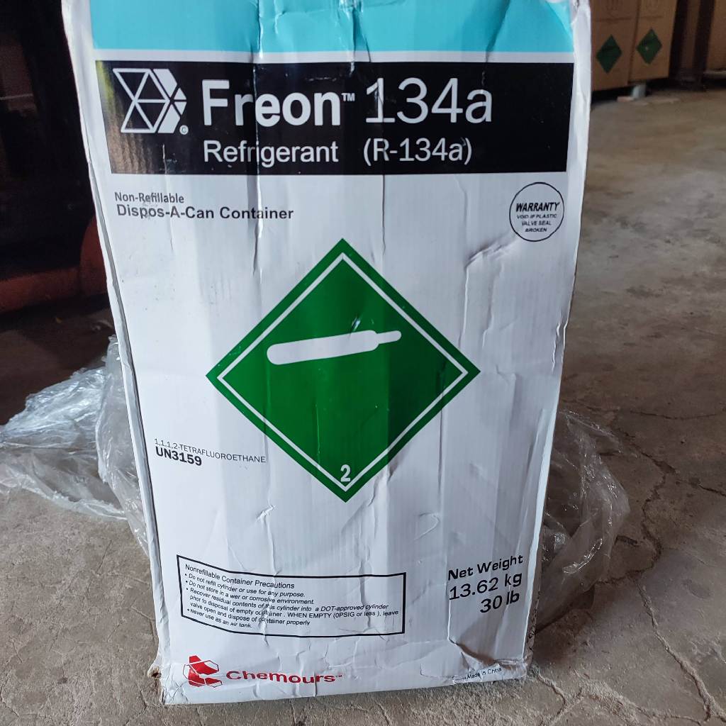 FREON R134a CHEMOURS SHANGHAI 13.6 KG - PREON R134a 13.6KG