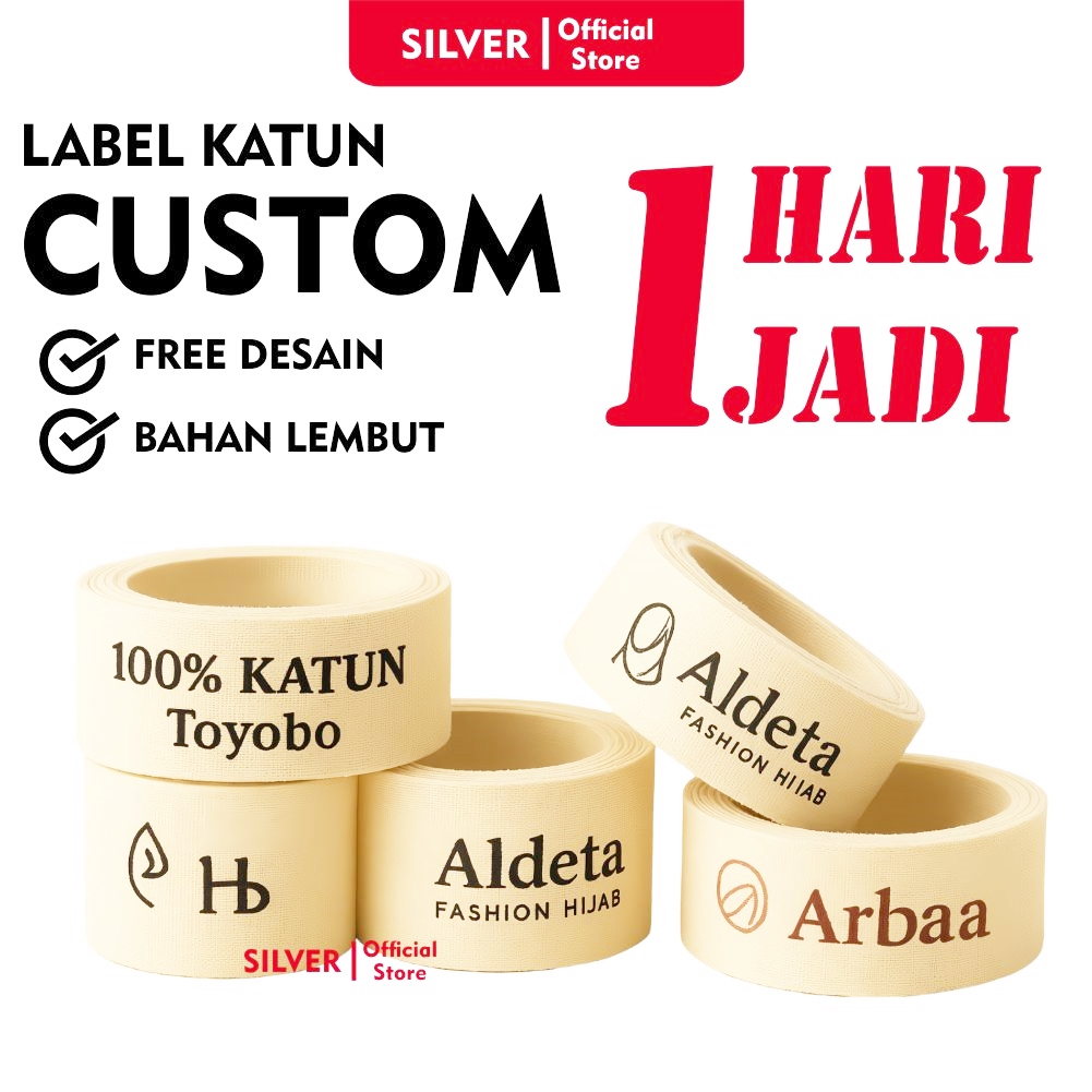 

Label Baju / Label Hijab / Label Woven Damask Subtitute