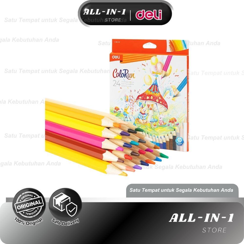 

Deli Colored pencil / Pencil Warna EC130-24