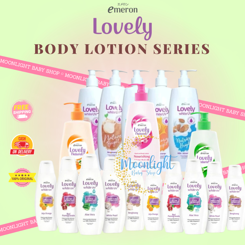 Emeron Lovely White UV Series 500ml | Natural Series 400ml