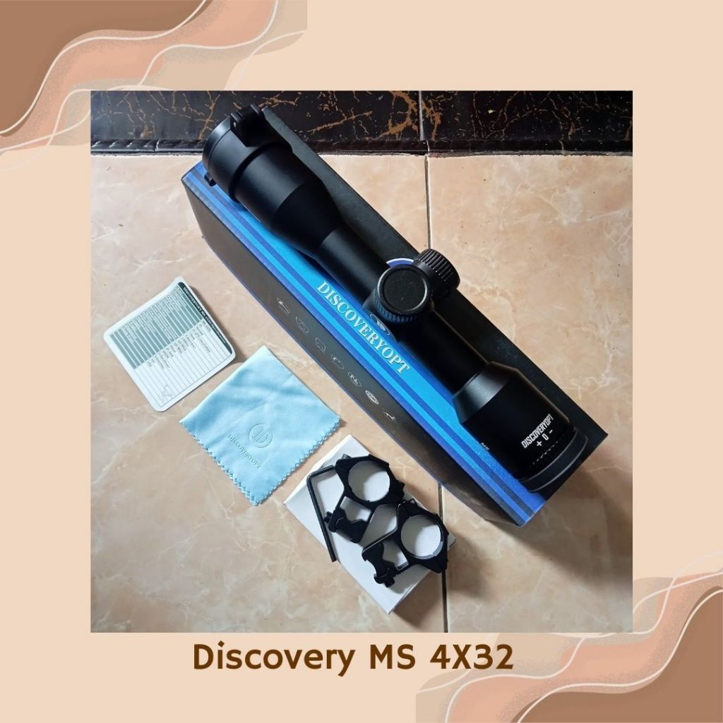 Teleskop Discovery MS 4X32 single baut