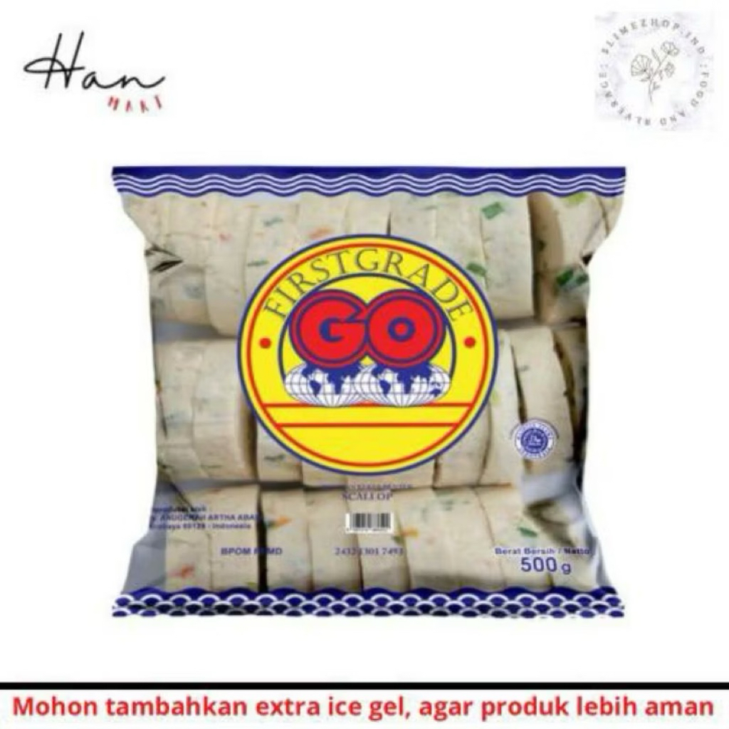 (Frozen Food Go) Scallop Ikan 500gr