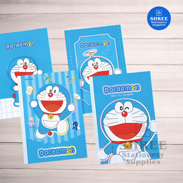 

Joytop Doraemon Wireless Binding Notebook B5 178 x 252 mm 36 Sheets | Shree Stationery Supplies