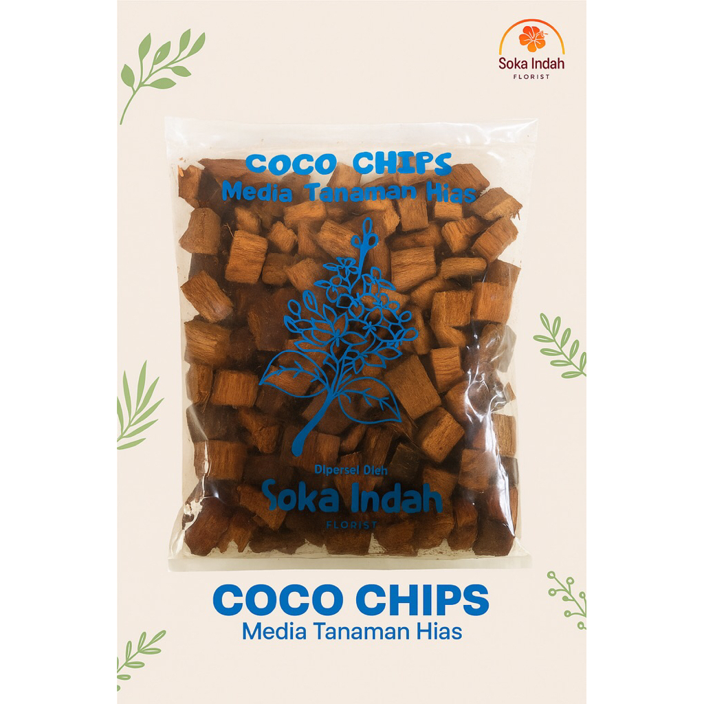 Coco Chips Premium – Media Tanam Anggrek & Tanaman Hias by Soka Indah Florist