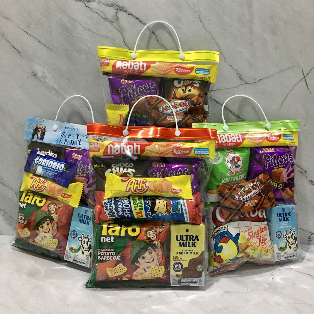SNACK ACARA / Snack Ulang Tahun Anak / Parcel Ulang Tahun Anak / Paket Ulang Tahun Anak