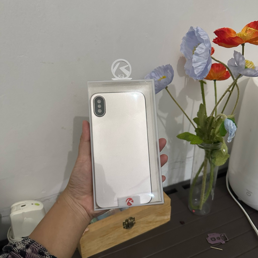 Case Iphone 10 XS Max Matte Chrome Warna Gold New
