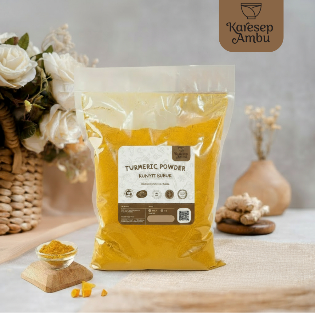 

Kunyit Bubuk Murni 100% Alami Tanpa Kimia 1 kg