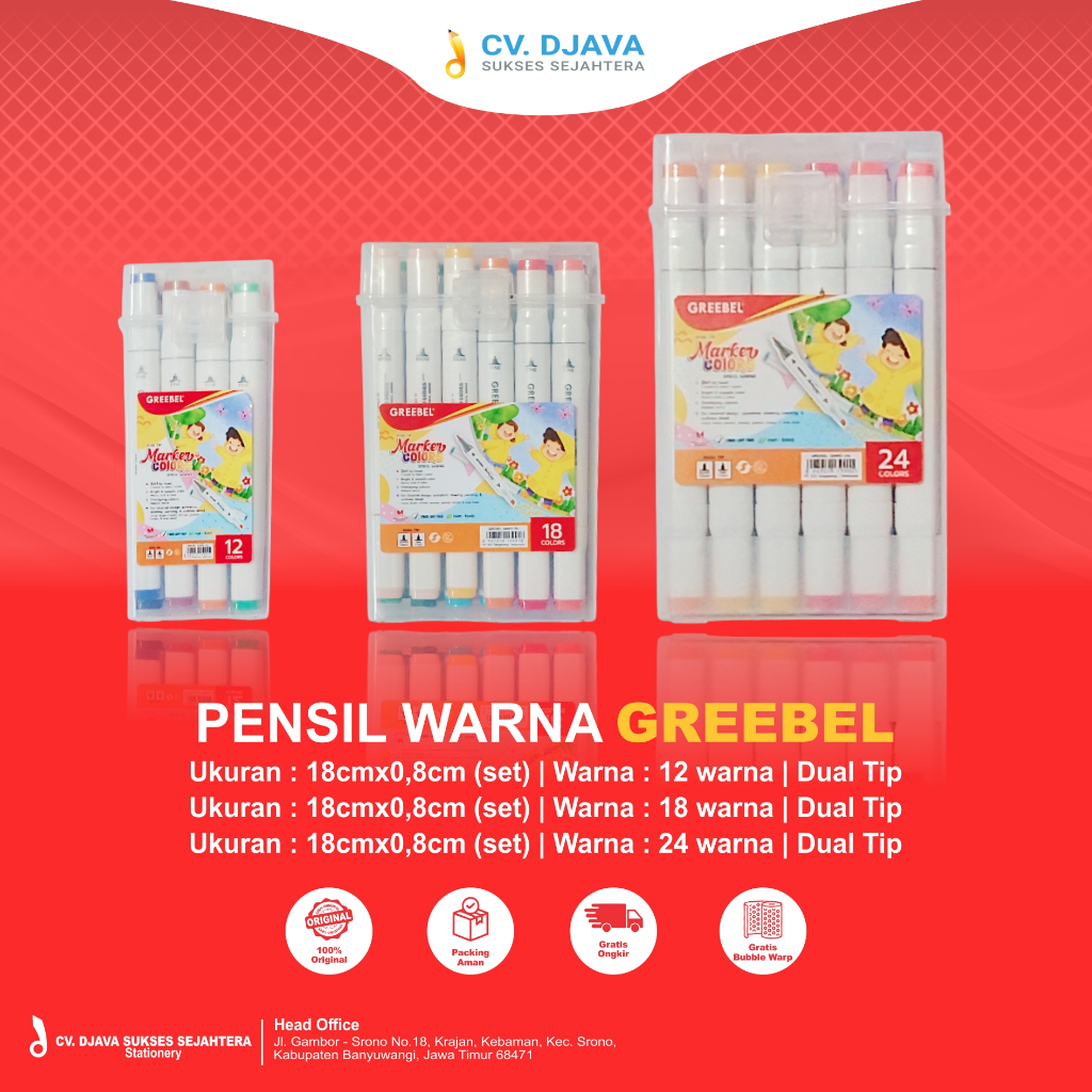 

PENSIL GREEBEL Color Marker