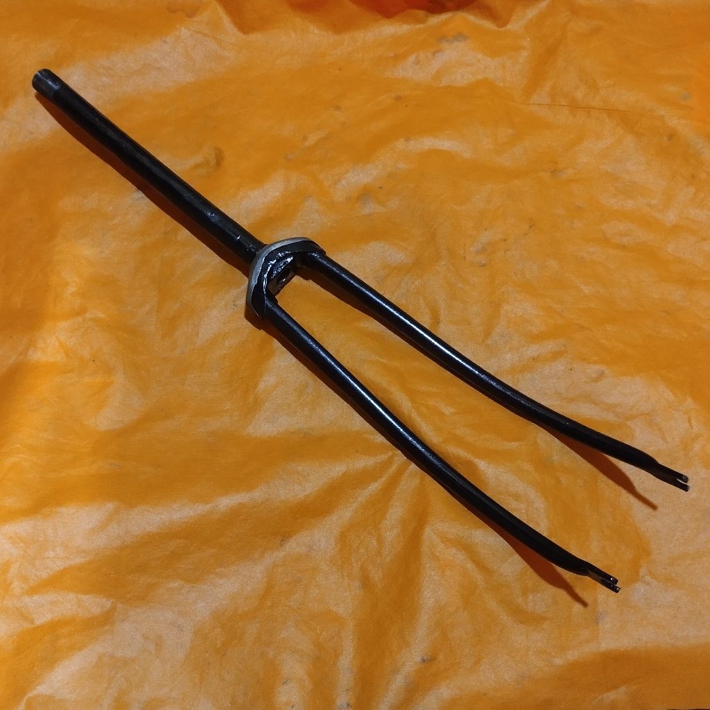 Fork garpu sepeda onthel Rudge England original ukuran roda 28