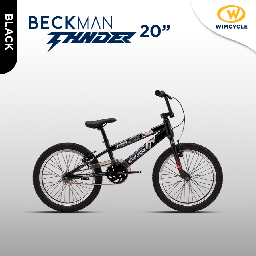 Sepeda BMX Wimcycle Beckman Thunder 20 Inch 20" – Desain Keren, Frame Kuat
