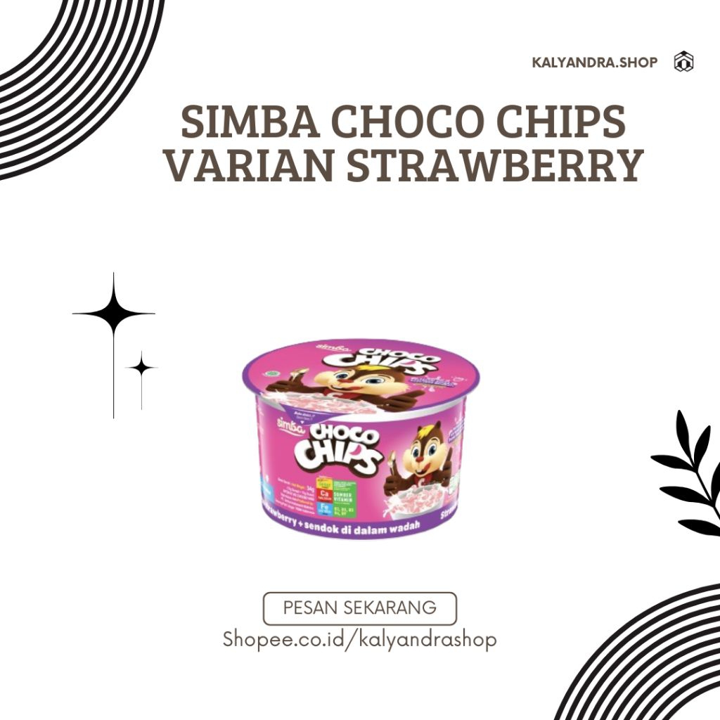 

SEREAL SIMBA CHOCO CHIPS STRAWBERRY