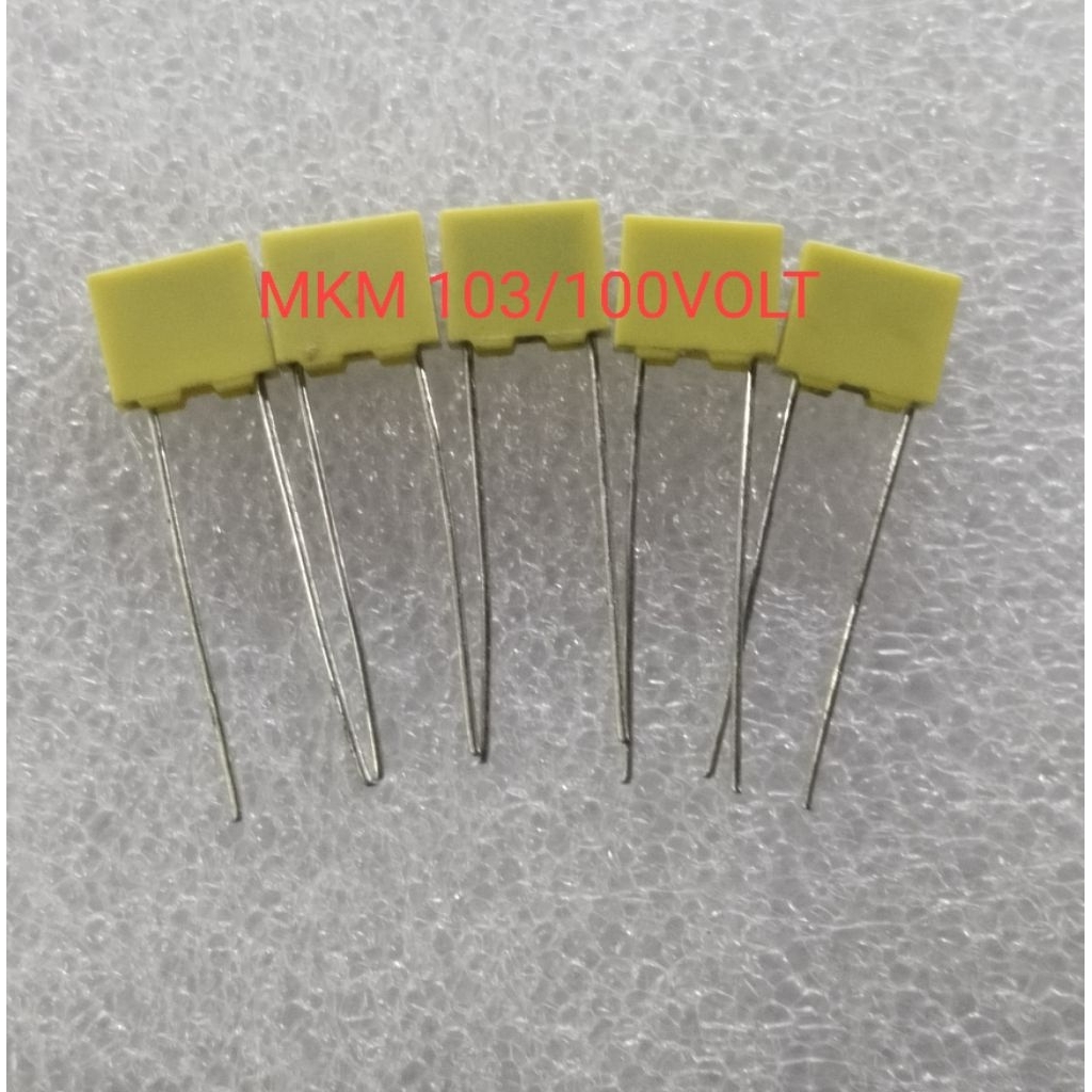 KAPASITOR MKM 103 - 100VOLT CAPASITOR 103J 100V KUALITAS BAIK