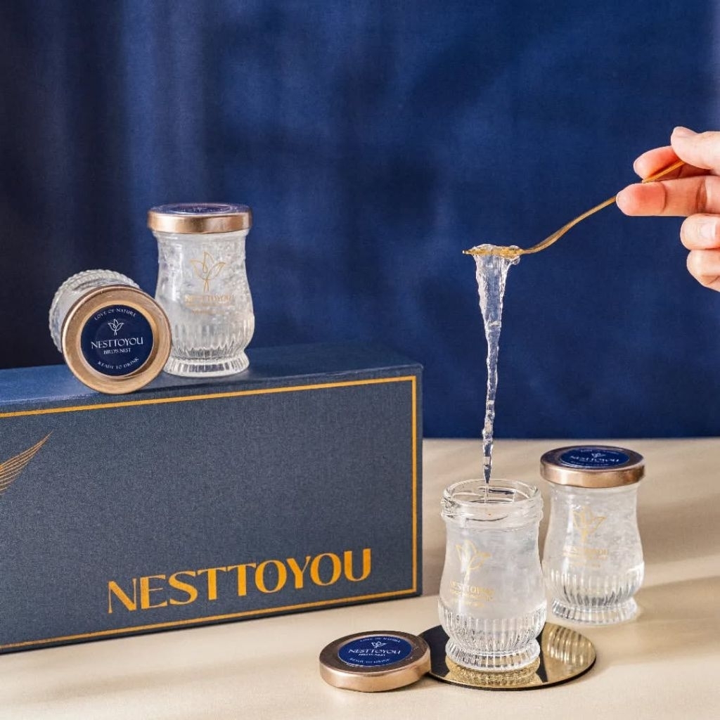 

NESTTOYOU Birdnest Minuman Sarang Burung Walet Premium Bersertifikat BPOM HALAL ( 7 Botol )