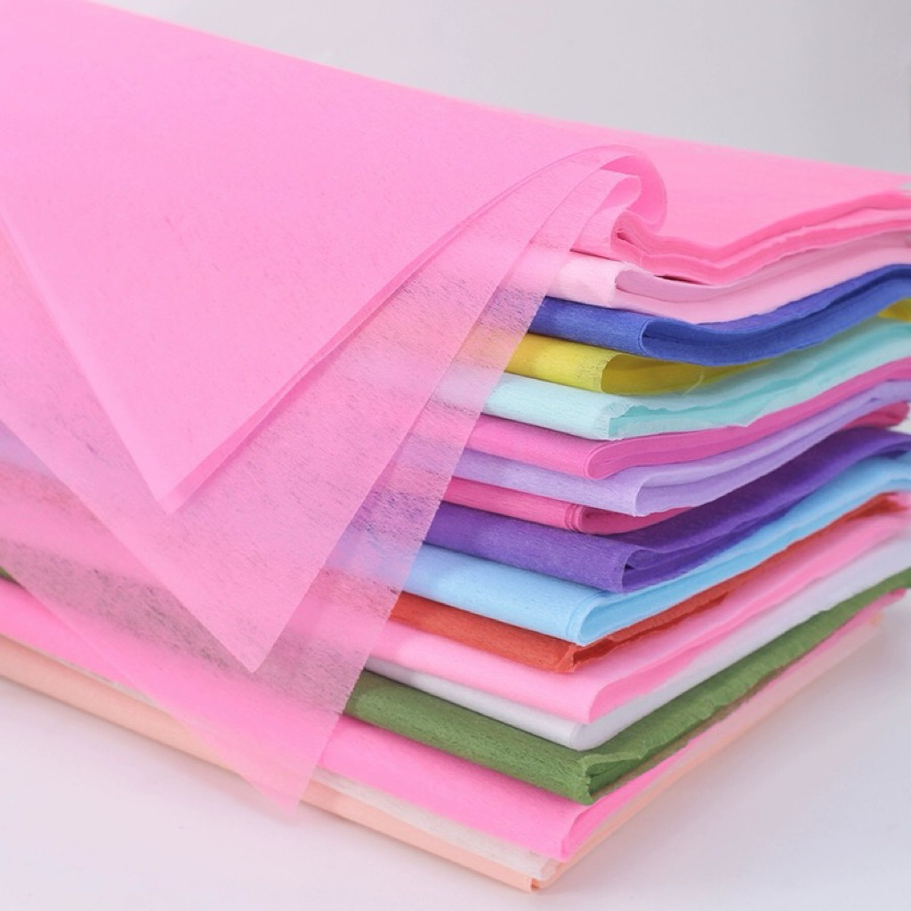 

(50x50cm ;1 PACK ISI 35 LEMBAR) KERTAS TISSUE UNTUK BUKET BUNGA | KERTAS TISU FLOWER WRAPPING TISSUE | PAPER CRAFT | KOREAN COTTON PAPER