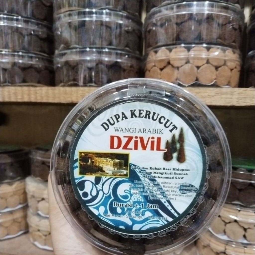 Dupa dzivil wangi arabik/ dupa kerucut/ dupa kerucut wangi