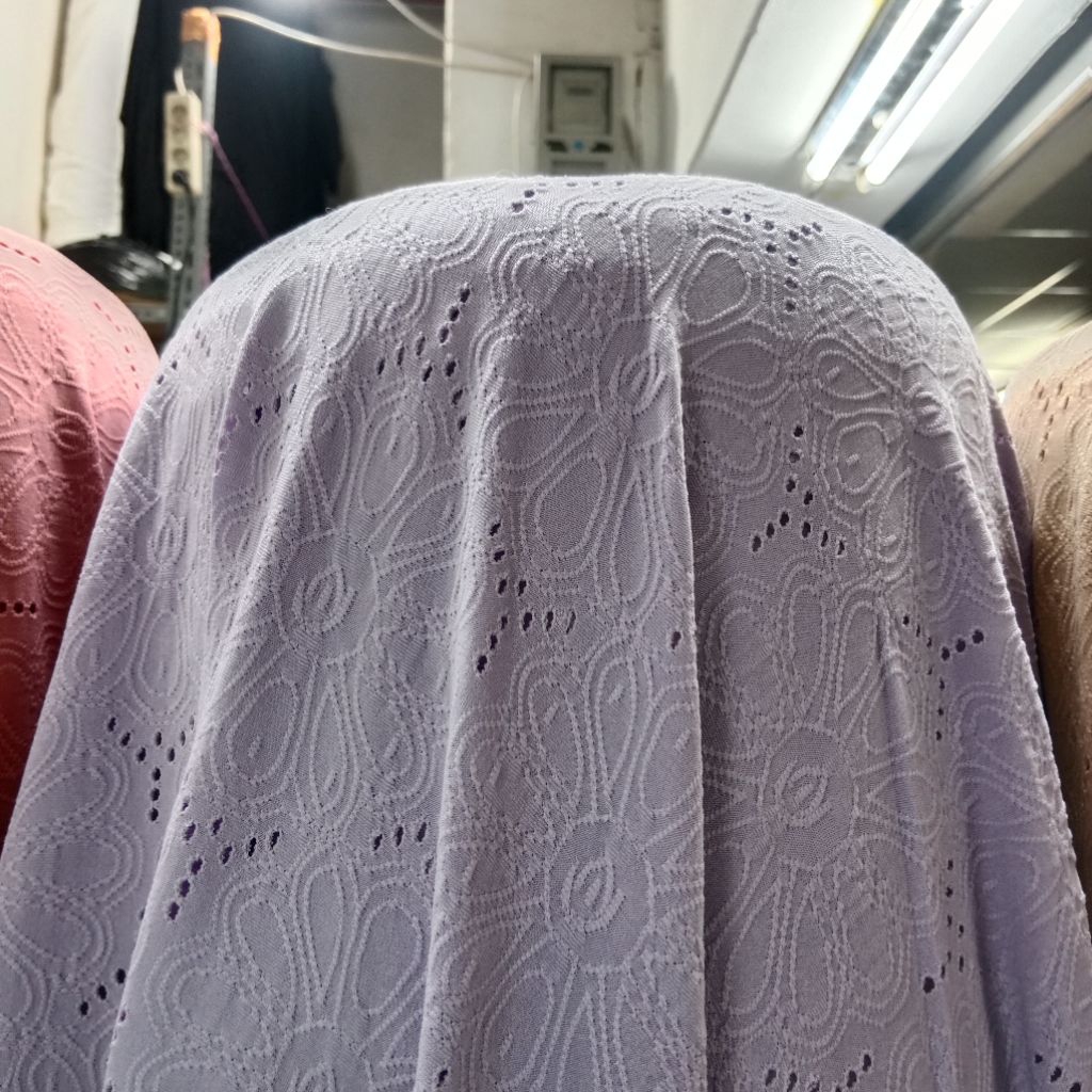 bahan kain kaos street bordir harga per (satu meter)