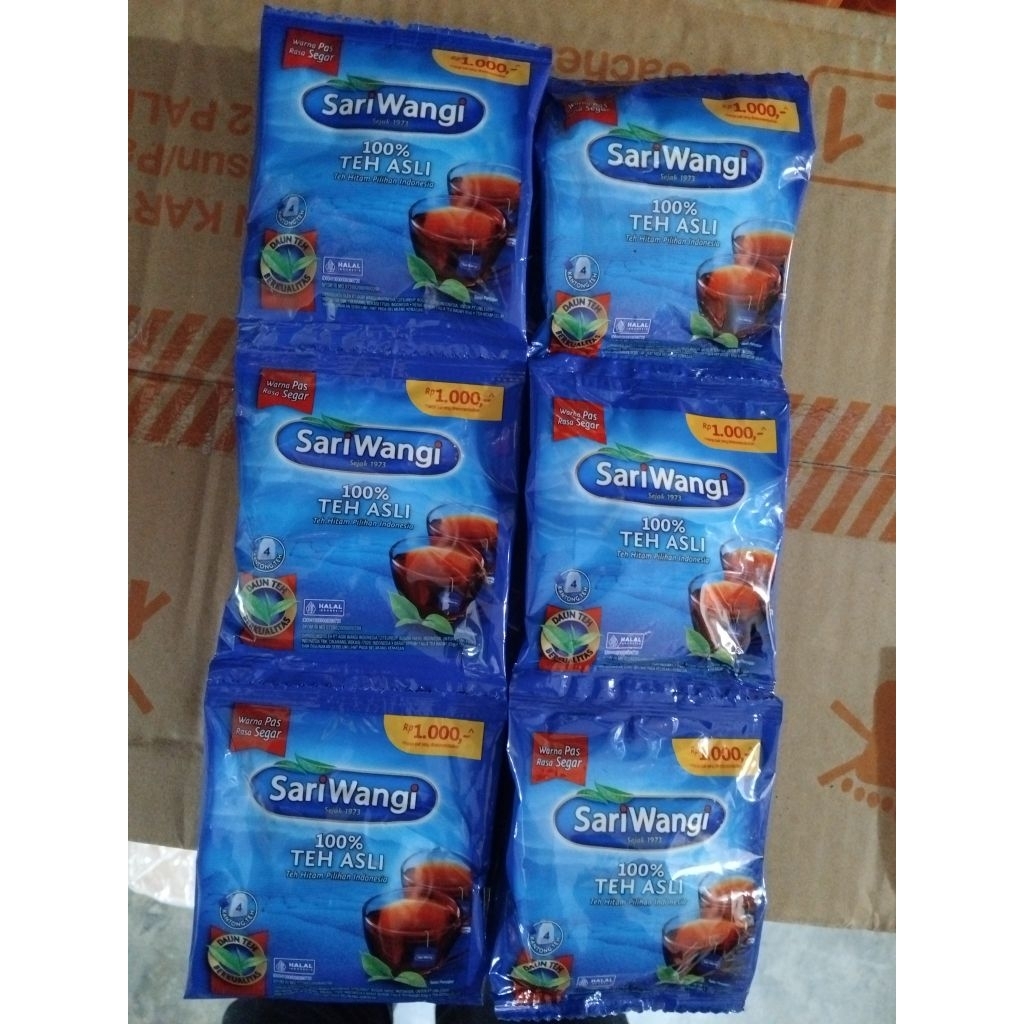 

SARIWANGI TEH CELUP (1 renceng 6pcs)