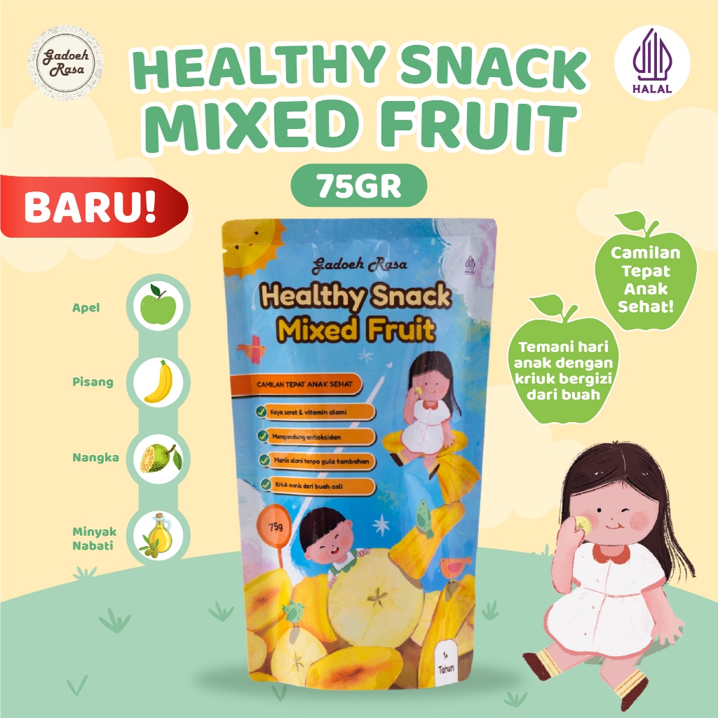 

Gadoeh Rasa - Healthy Snack Mixed Fruit