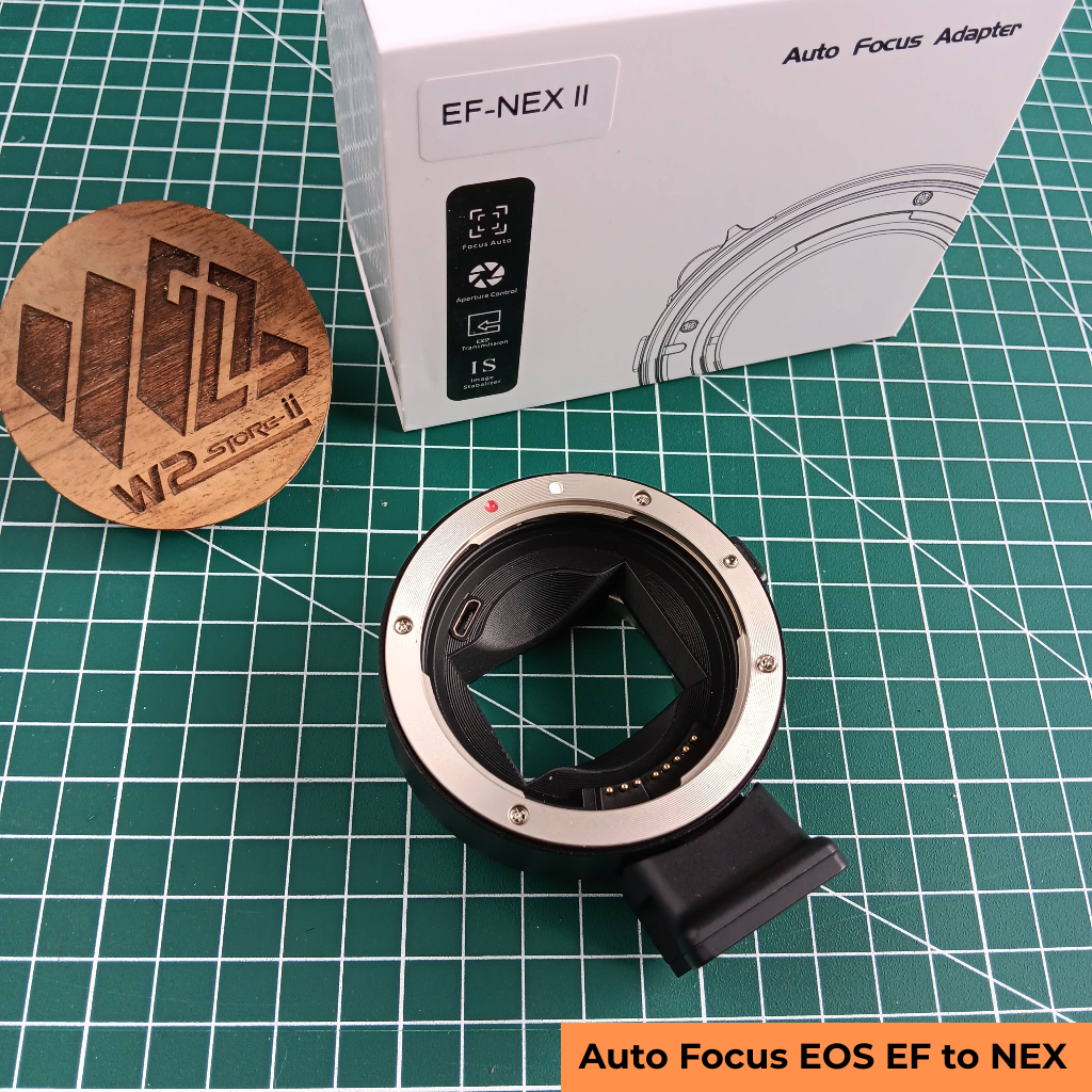 Adapter Auto Fokus Canon EOS EF to NEX Sony E mount AF