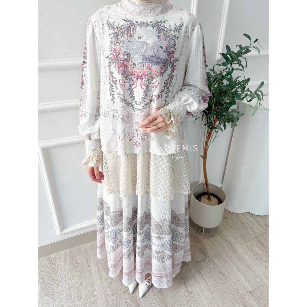 Terbaru Artemis Fashion - Viola Maxi Dress Gamis Wanita
