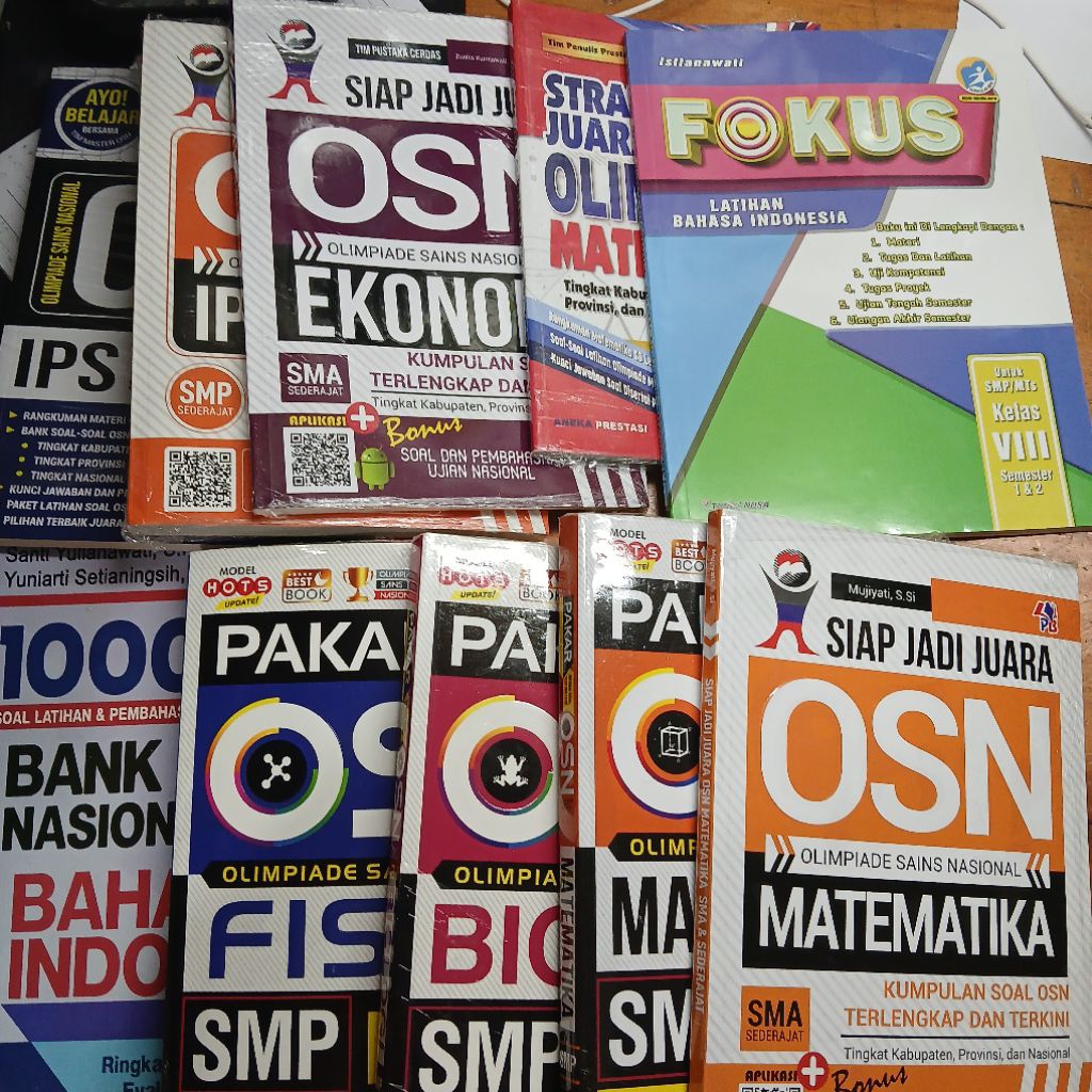 Buku OSN SMP/SMA IPS/IPA