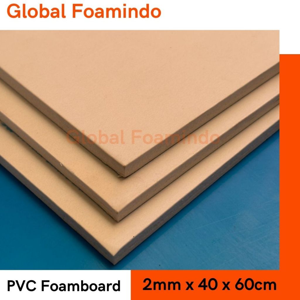 

PVC Foamboard 2mm x 40 x 60cm