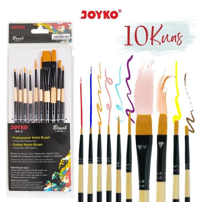 

BRUSH KUAS CAT AIR CAT MINYAK LUKIS ACRYLIC JOYKO BR-9
