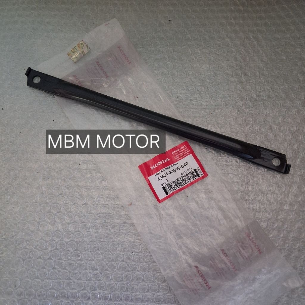 BESI PENAHAN TAHANAN TROMOL TEROMOL BELAKANG SUPRA X125 BLADE 110 125 FI NEW ORI AHM 43431-KWW-640