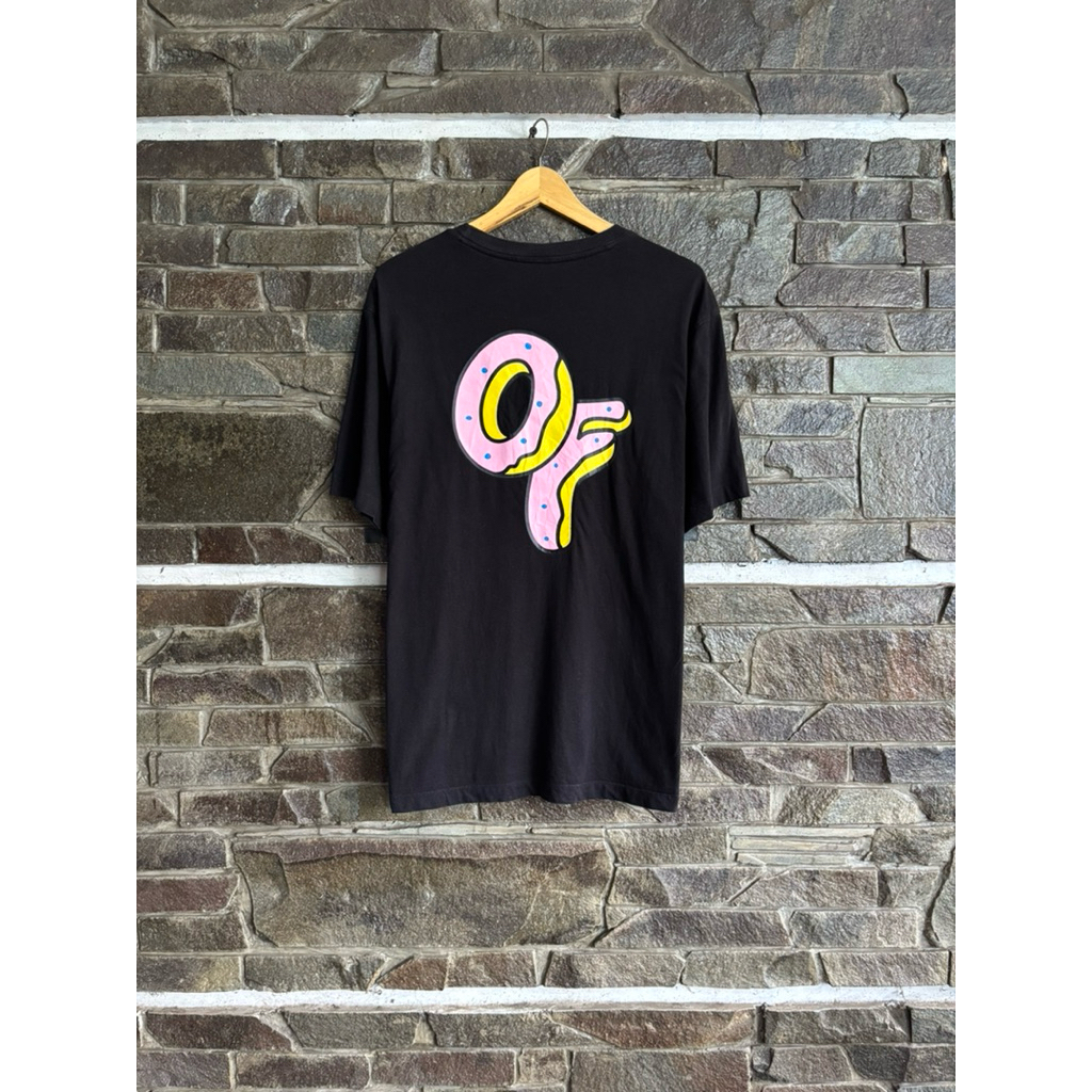 Odd Future x Topten10 • OF Donut Logo Tee / Kaos / Tshirt Size XL OFWGKTA Preloved Used Second
