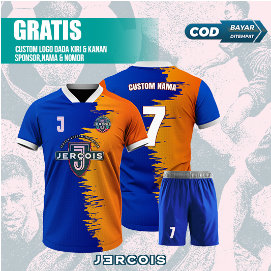JERCOIS | CUSTOM JERSEY BOLA | CUSTOM JERSEY FUTSAL | CUSTOM JERSEY BADMINTON | CUSTOM JERSEY SATUAN