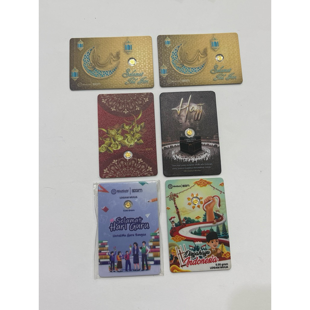 0.05 GRAM SELAMAT HARI RAYA IDUL FITRI LEBARAN ISLAM HADIAH ISLAMIC GIFT HOLIDAY HAPPYLM LOGAM MULIA