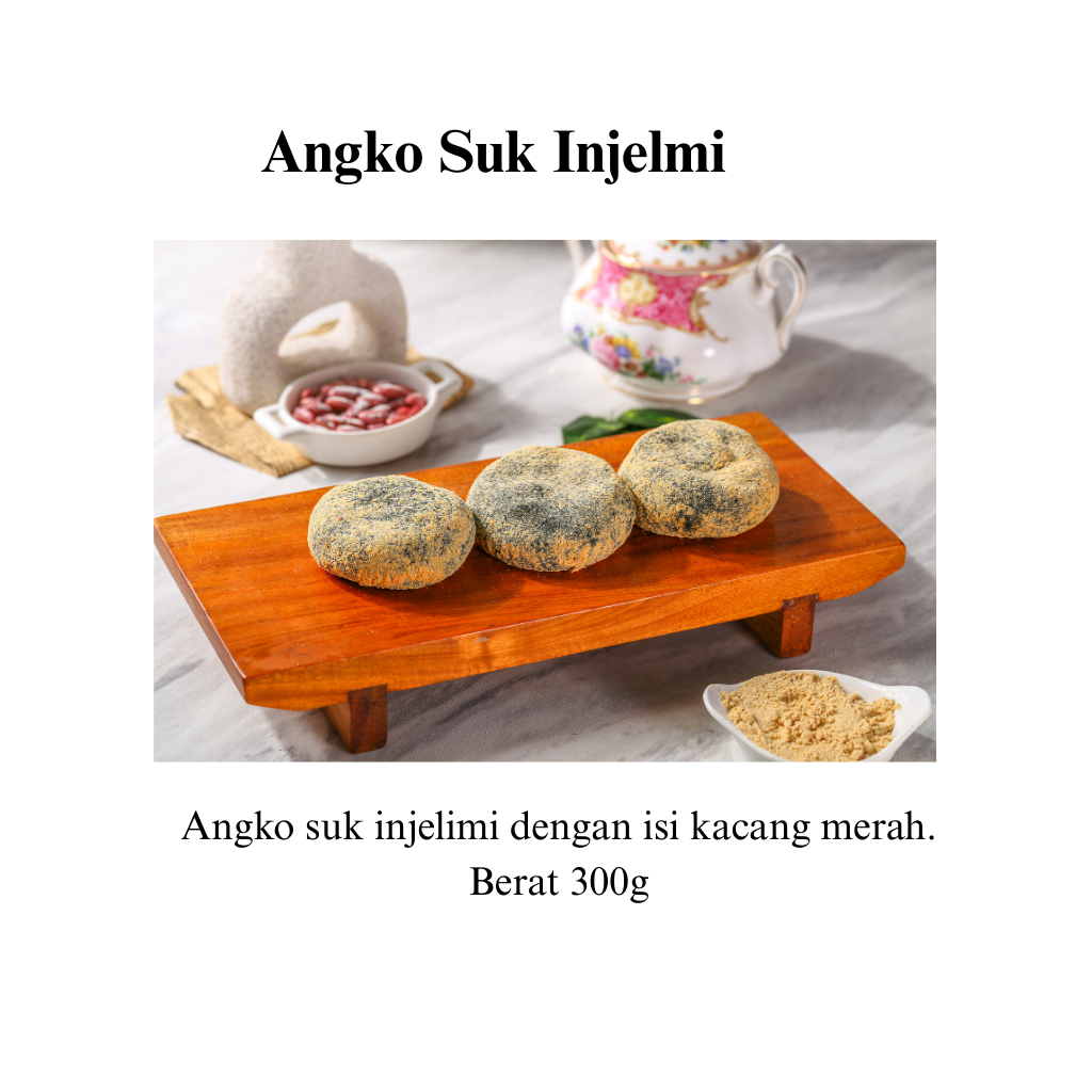 Angko Suk Injelmi - Kue Beras Tradisional Korea Halal