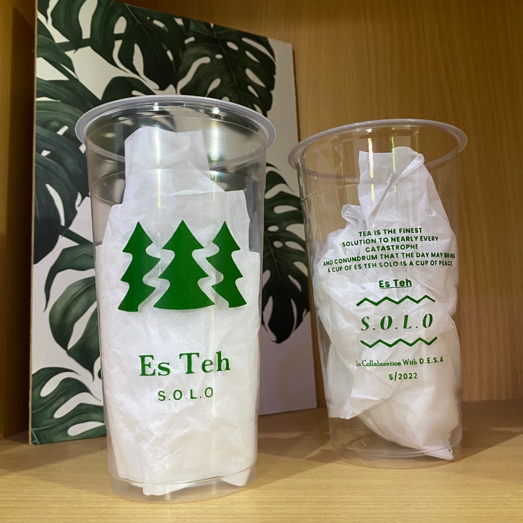 SABLON CUP HOKKAKU 22OZ DATAR 8 GRAM-ES TEH JUMBO |TEH SOLO|TEH CANDU|BEST TEA|TEH NUSANTARA|TEH DES