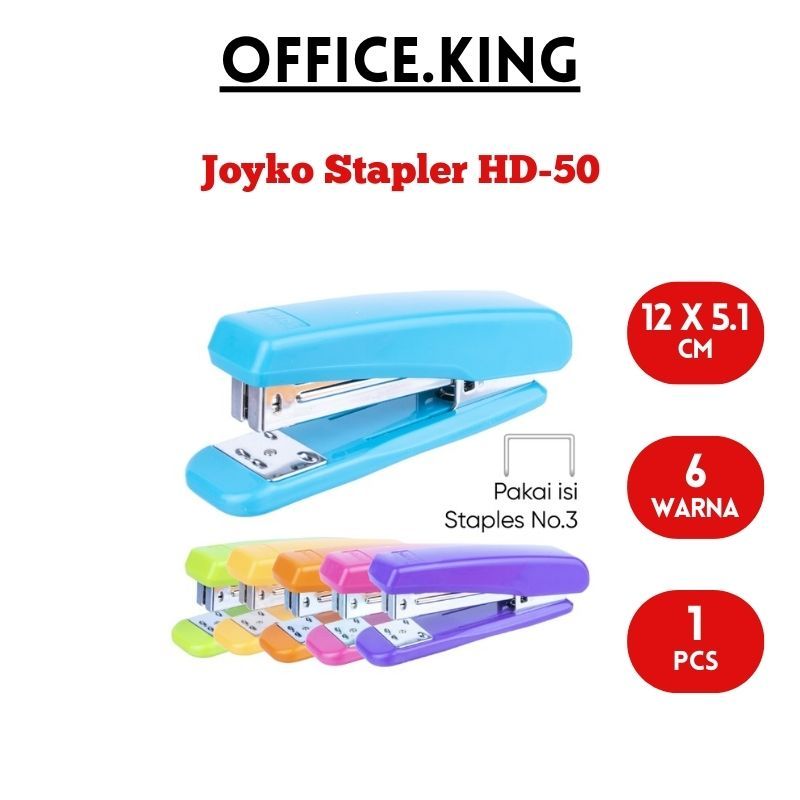 

JOYKO STAPLER HD50 HD-50 Staples Hekter Cekrekan Cetrekan Kertas