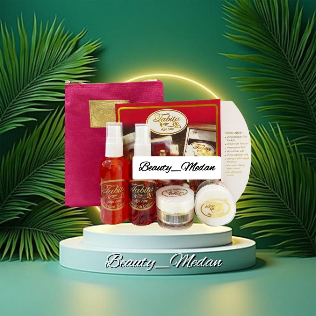 SKINCARE WHITENING DS (IMPORT POUCH PINK 100% ORIGINAL