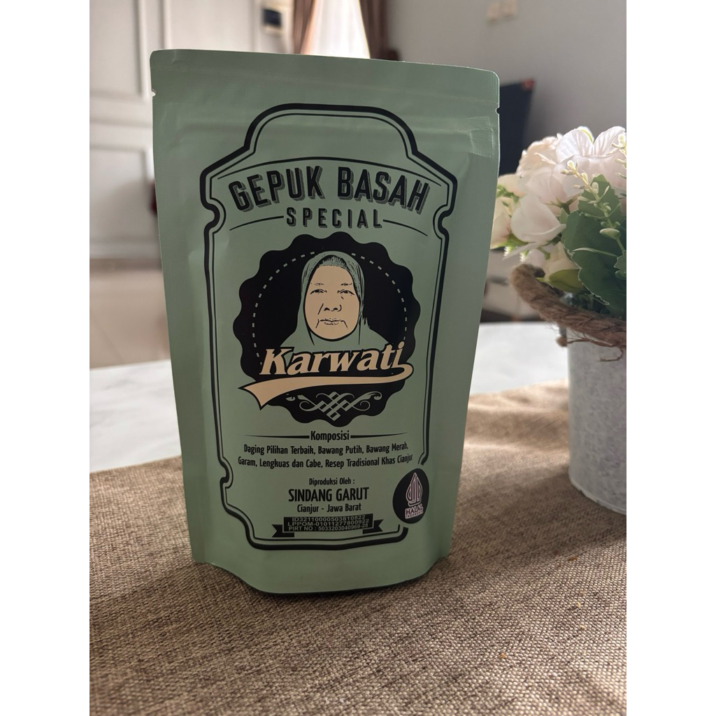 Gepuk Basah Ayam Special Karwati Cianjur