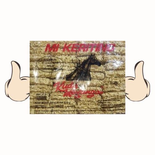 

Mie Kuda Menjangan Keriting 2kg Berkualitas Tinggi [ISI 40 KEPING]