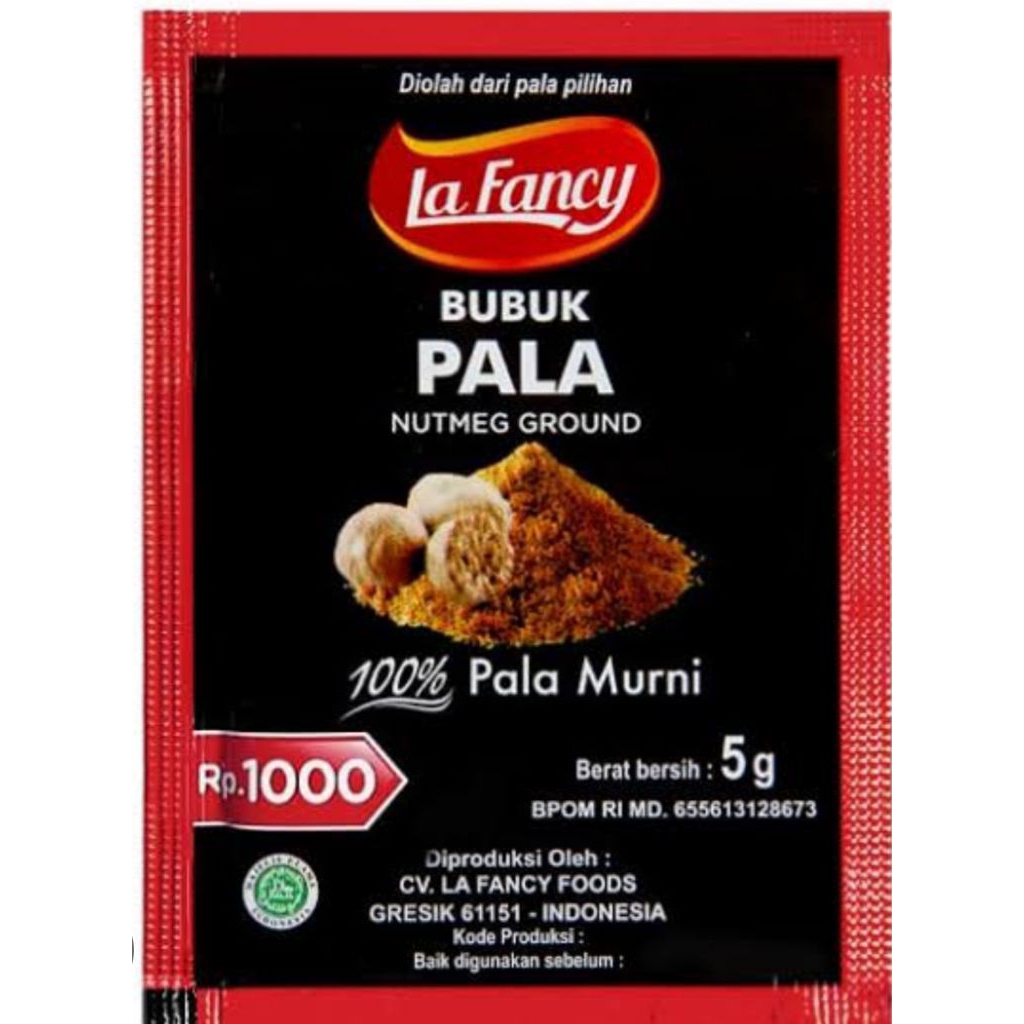 

bubuk pala la fancy 1 sacset