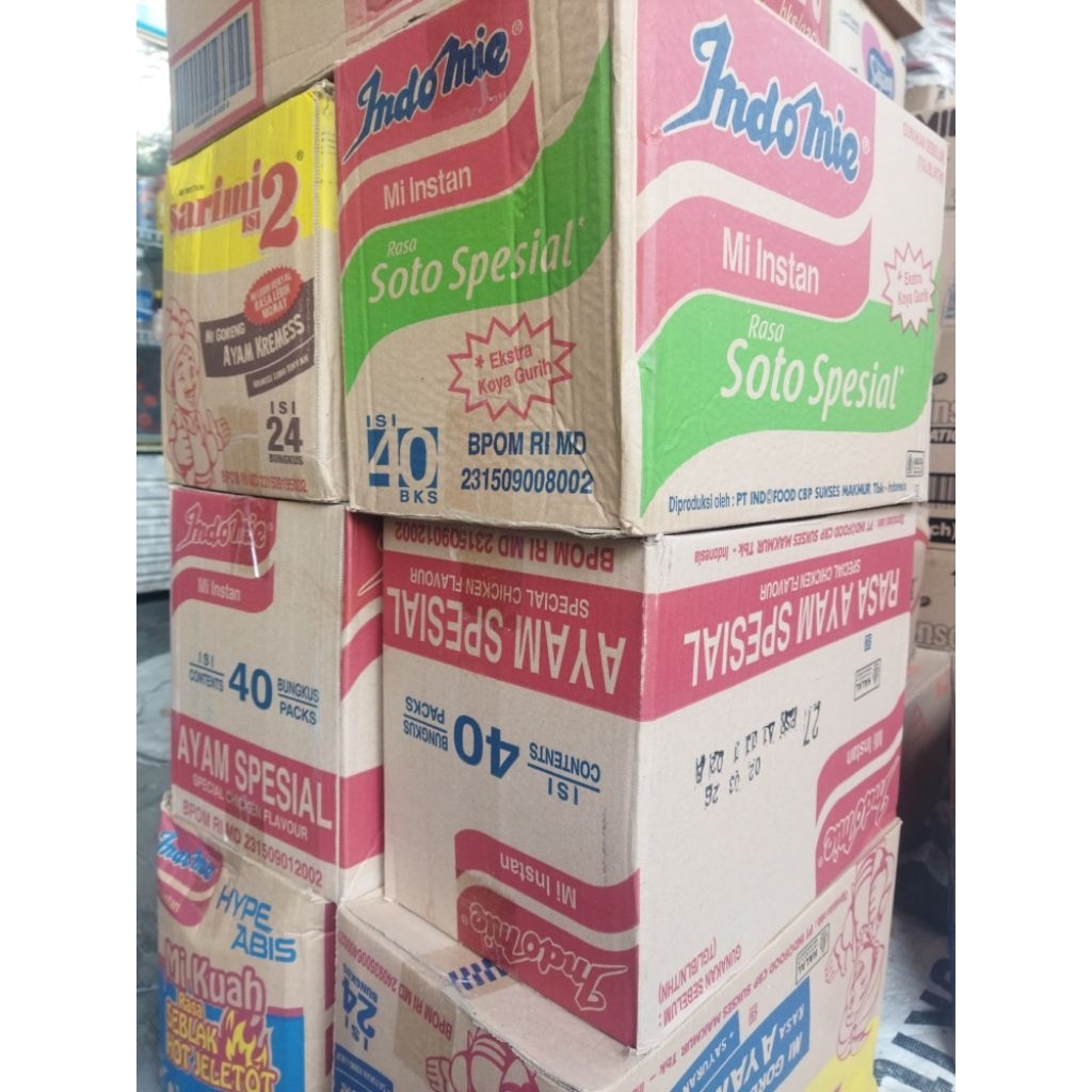 

Indomie goreng dan aneka mie instan