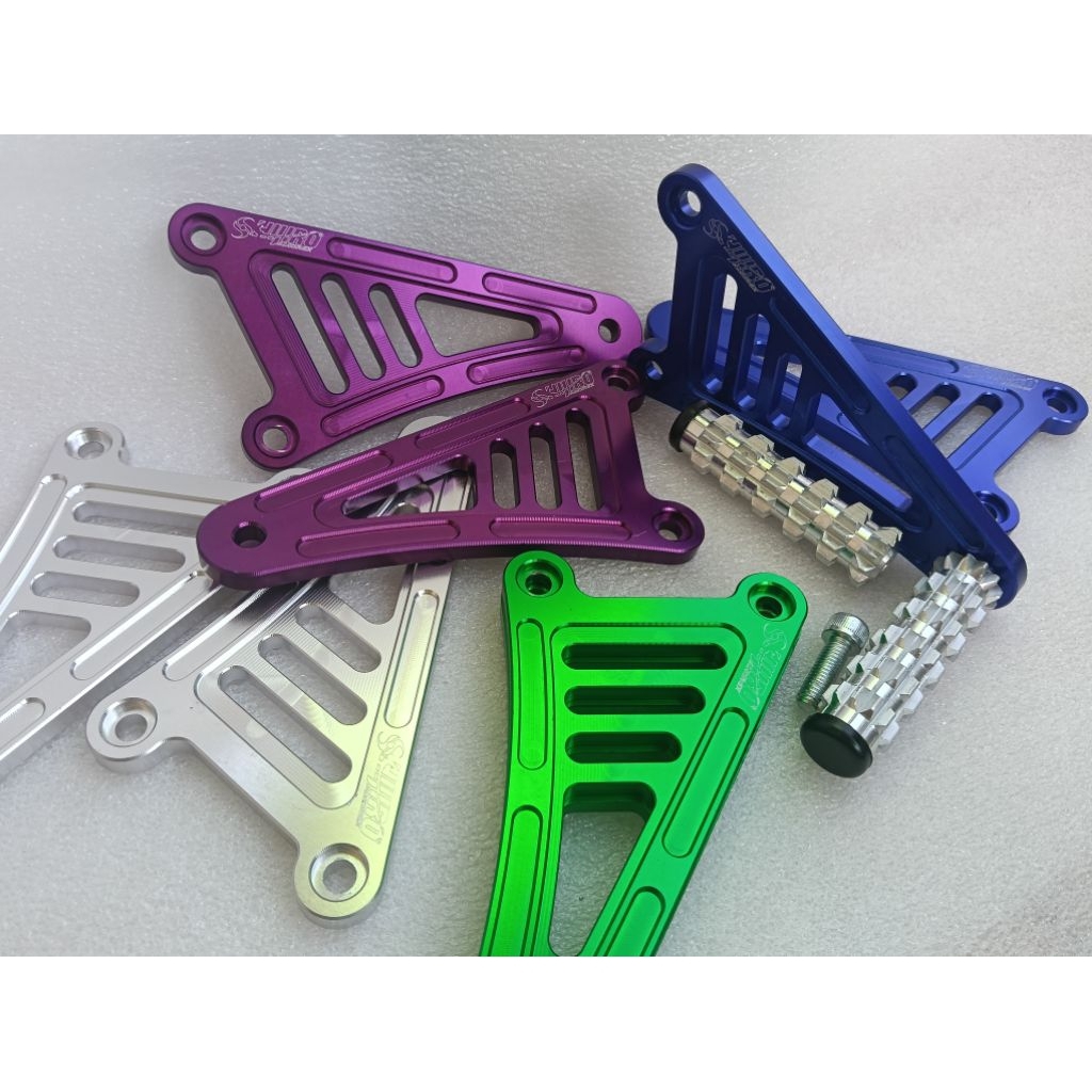 Footstep Drag Bike Matic Shijiro Mio Beat Vario Cnc Alumunium