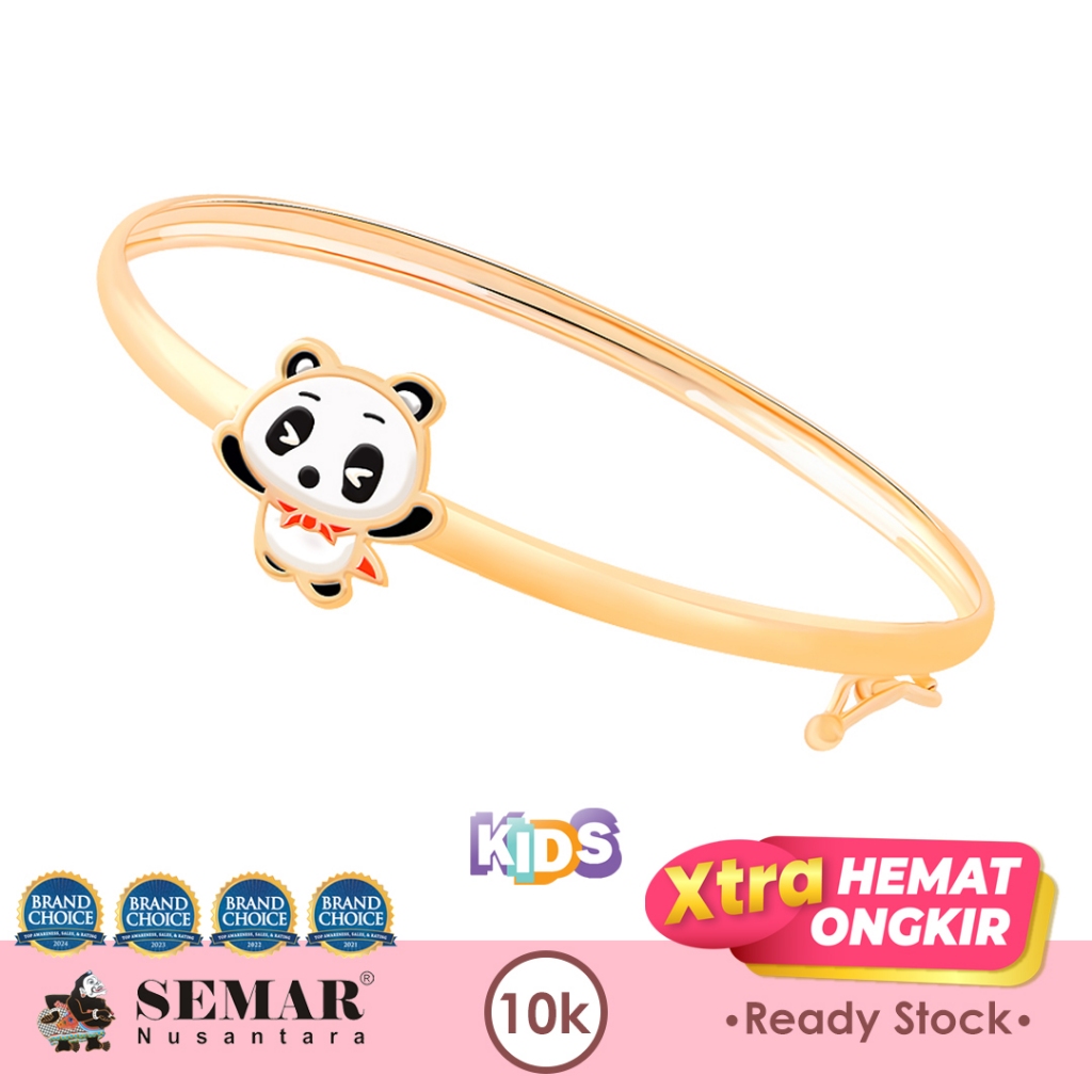 Gelang Emas Baby Colour CRSL Series Popo Gold 10K Semar Nusantara