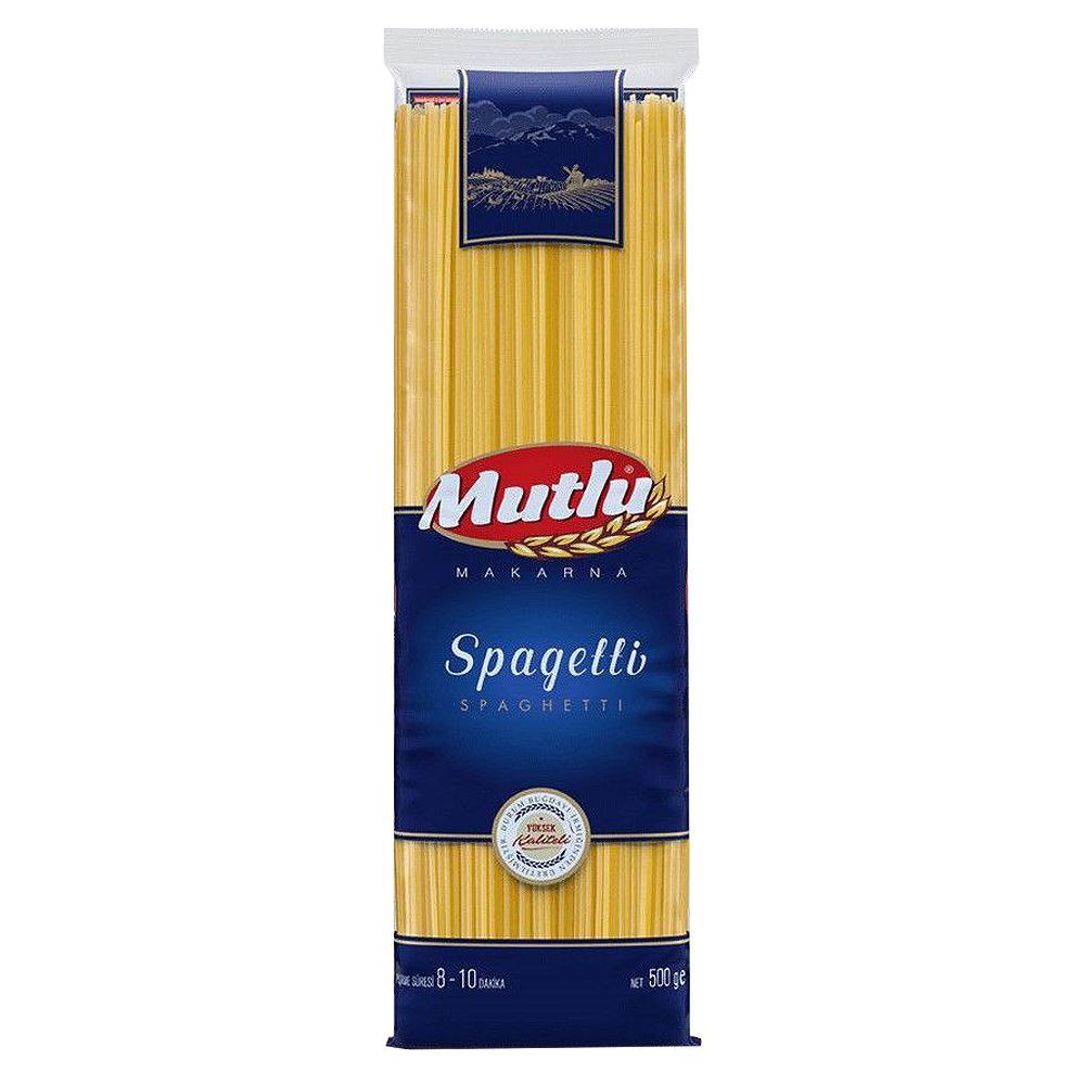 

MUTLU SPAGHETI 500gr/pasta spagheti 500gr