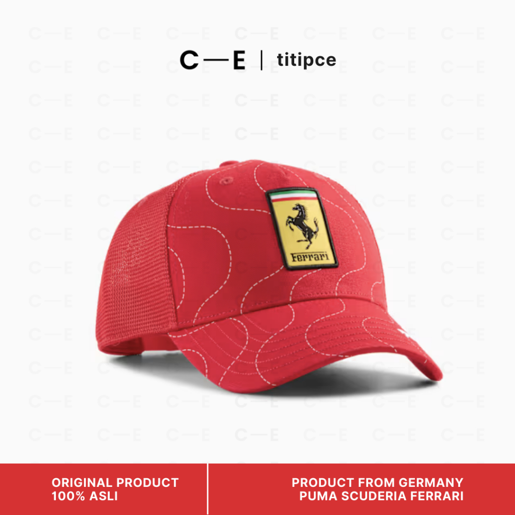 PUMA Scuderia Ferrari HP Replica Monza Baseball Cap Hat Germany